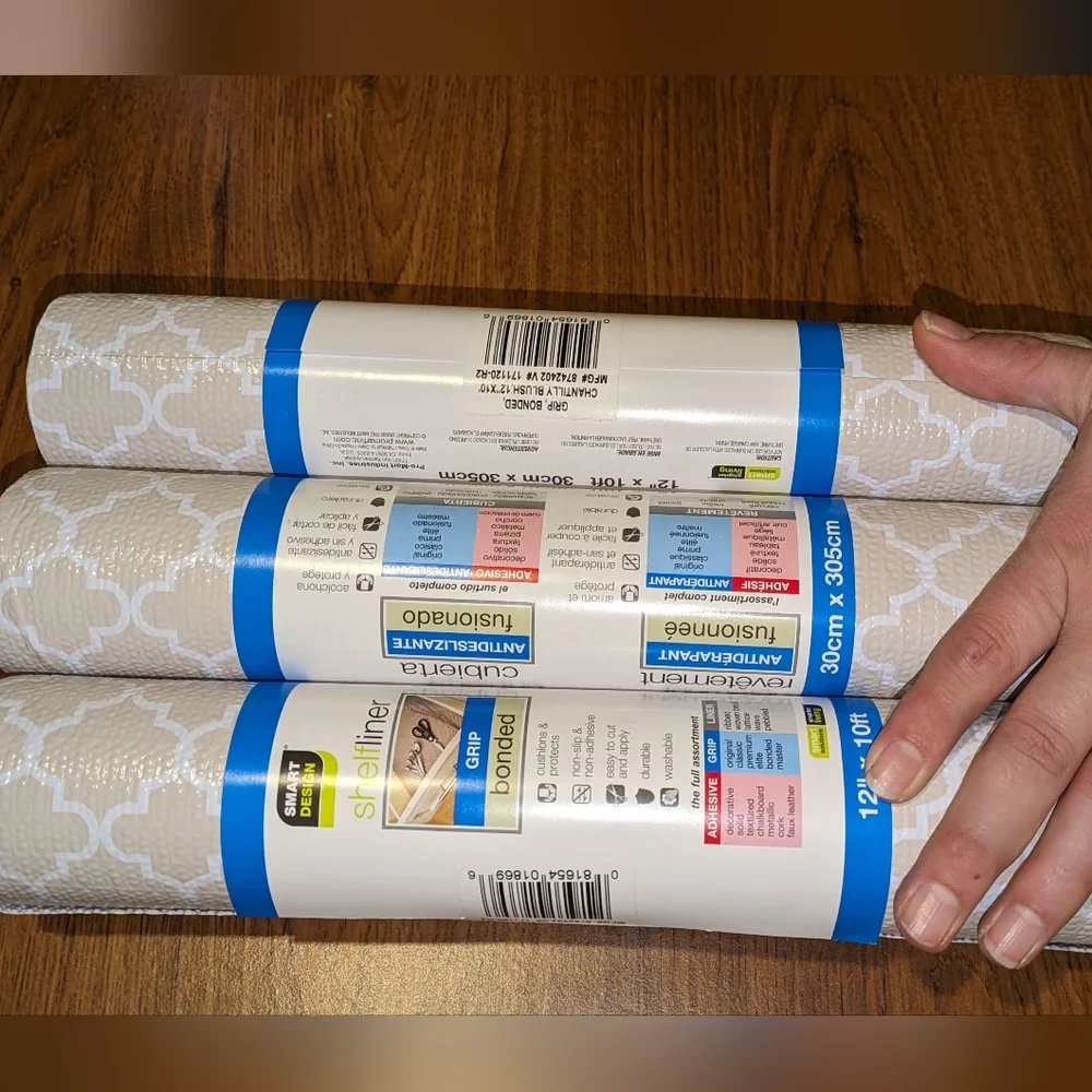 Shelf Liner Very Light Pink 5.5 Rolls